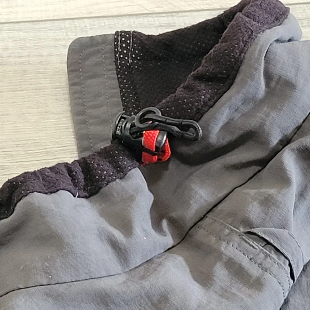 🌲Vintage The North Face Vest Mens L Grey Utility Tech Windbreaker Y2K Gorpcore